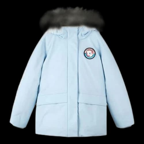 (GS) Skechers x Pokmon Graphic Down Jacket 'Blue White'