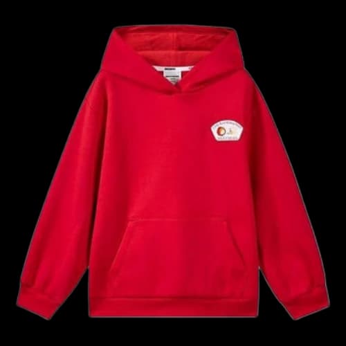 (GS) Skechers Graphic Hoodie 'Red White'