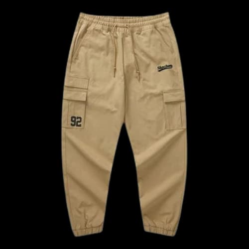 Skechers Drawstring Workwear Casual Pants 'Tan'
