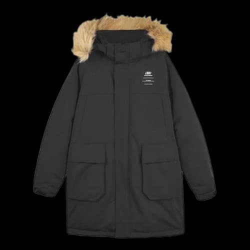 Skechers Lifestyle Series Long Down Jacket 'Black'