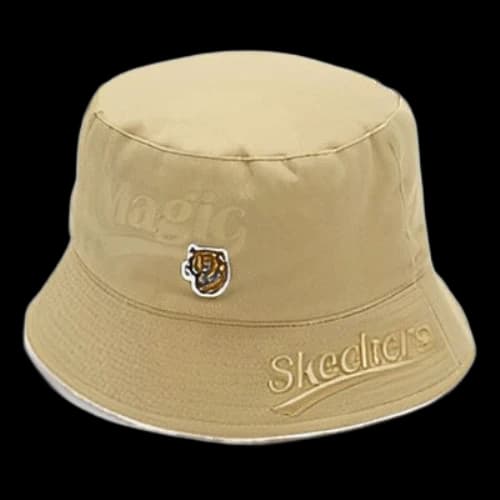 Skechers Classic Logo Letter Print Fisherman Hat 'Tan'