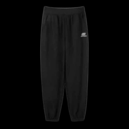 Skechers Warm Fleece-Lined Tapered Casual Pants 'Black White Navy' (Women's)