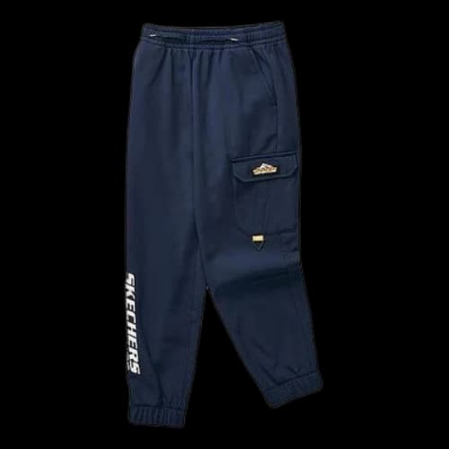 (GS) Skechers Casual Woven Pants 'Blue'