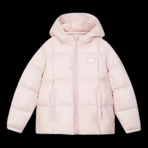 (GS) Skechers Casual Down Jacket 'Pink'