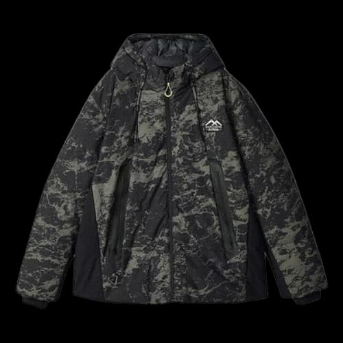 Skechers Sport Camo Warm Jacket 'Black Green'
