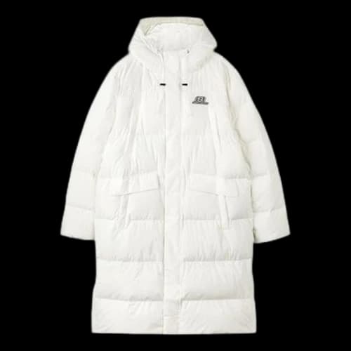 Skechers Lifestyle Series Long Down Jacket 'White'