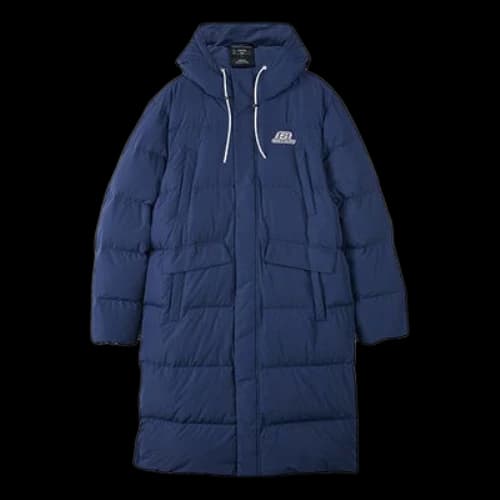Skechers Lifestyle Series Long Down Jacket 'Blue'