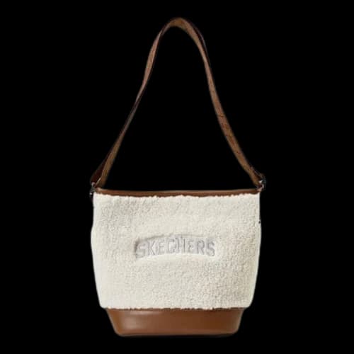 Skechers L.A. Tote Bag 'White Brown' (Women's)
