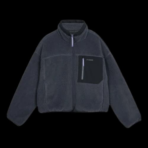 Skechers FASHION Contrast Patchwork Knitted Jacket 'Teal' (Women's)