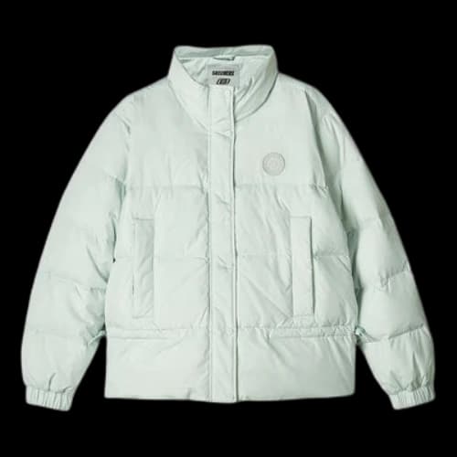 Skechers Lightweight Casual Down Jacket 'Green' (Women's)
