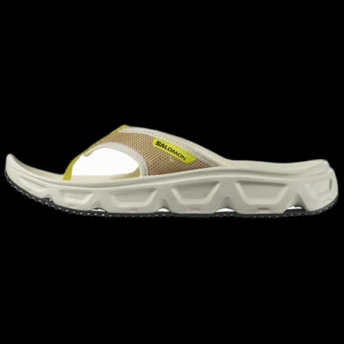 SALOMON Reelax Break 6.0 Slip Resistant Abrasion Resistant Flip Flops Men's Ecru