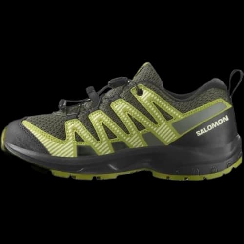 SALOMON XA PRO V8 Anti Kick And Abrasion Resistant Low top Kids' Outdoor Shoes Dark Green Kids'