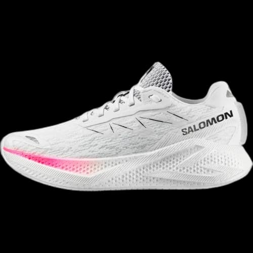 Salomon Aero Glide 4 White Black Pink