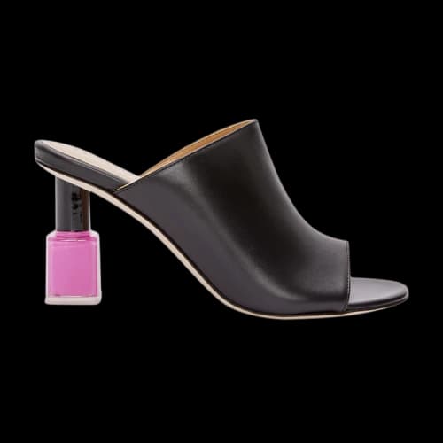 Loewe Nail Polish Mule 'Black' (Women's)