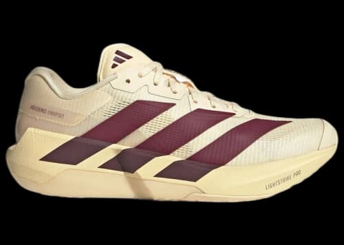 adidas Adizero Dropset Pro Warm Vanilla Maroon (Women's)