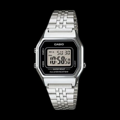 CASIO Quartz Waterproof Silver Digital