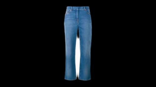 Valentino Women's Garavani Rockstud Boyfriend Jeans Blue