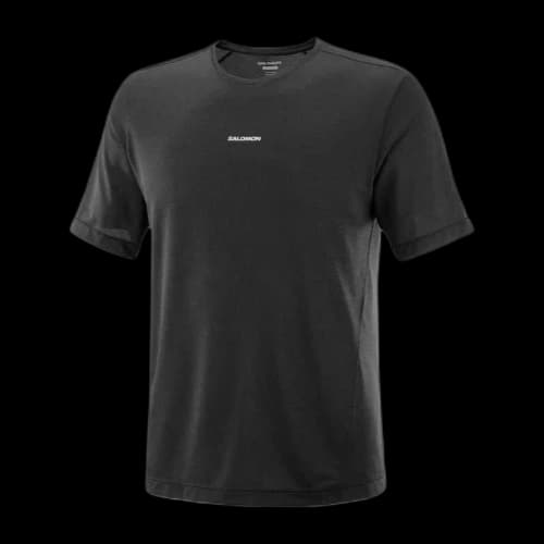 SALOMON SHKout Core T Shirt Men's Pitch Black