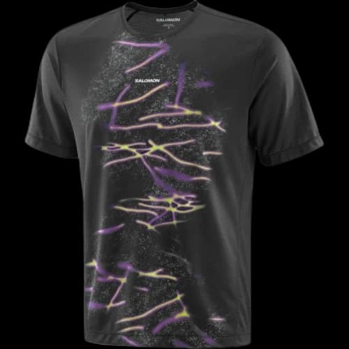 SALOMON Shakeout Core GFX Running T Shirt Men's