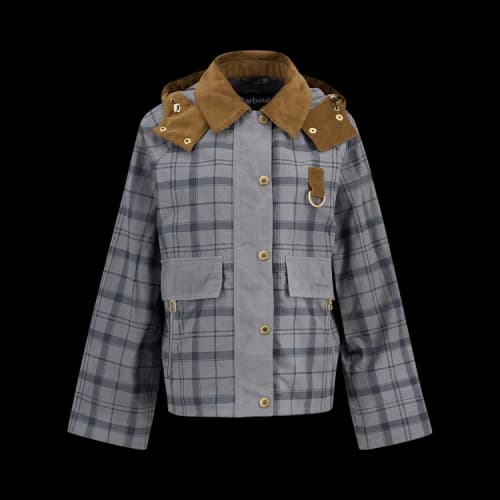 Barbour Carnforth Casual Jacket 'Grey Tartan'