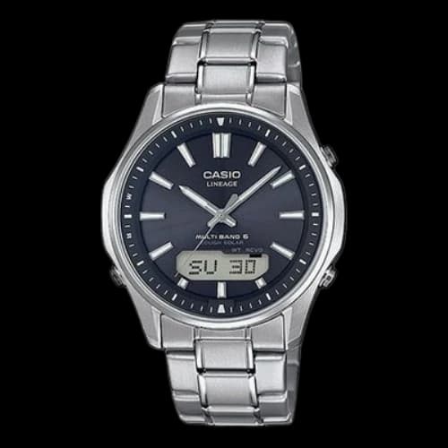 Casio Fashion Business Classic Analog-Digital Watch 'Silver Steel Black'