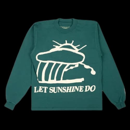 Cactus Plant Flea Market Let Sunshine Do Long-Sleeve T-Shirt 'Teal'