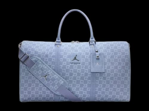 Jordan Monogram Duffel 40L Bag Denim
