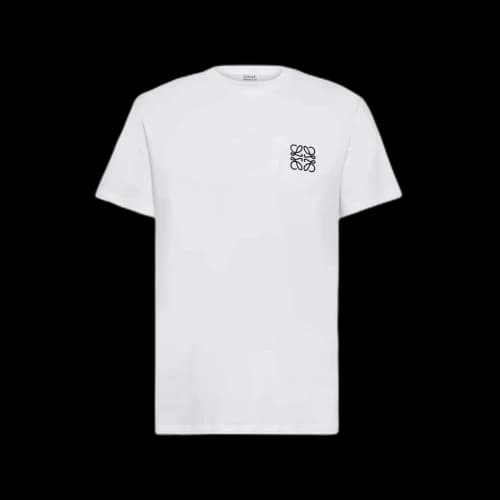 Loewe Anagram Cotton T-Shirt White
