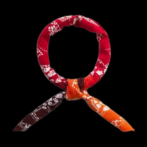 Needles Tenugui Bandana - Paisley/Gradation 'Red'