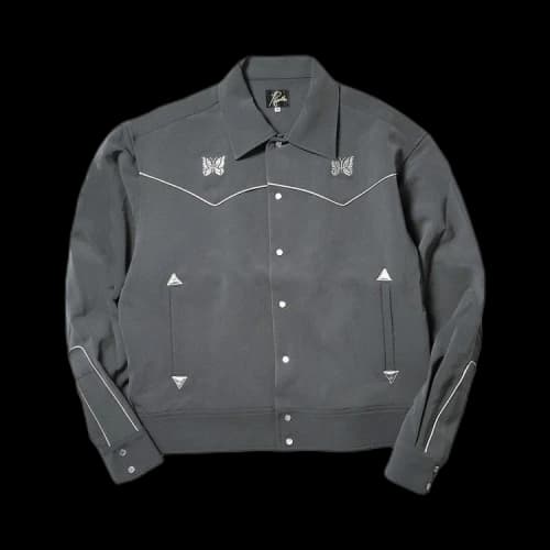 Needles Piping Cowboy Jacket 'Charcoal'