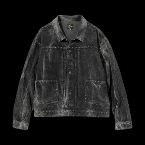 Needles 14W Corduroy M.W. Jean Jacket 'Black'