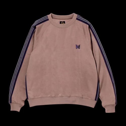 Needles Track Crewneck Shirt 'Taupe'
