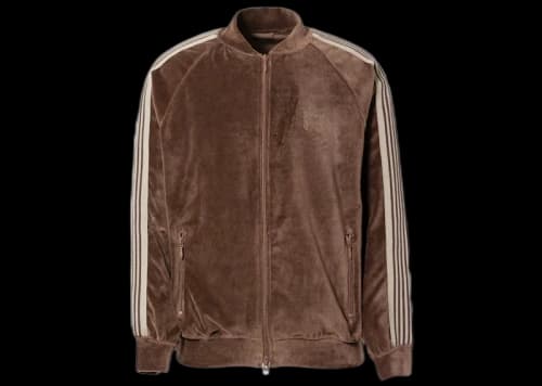 Needles Velour Track Jacket Brown