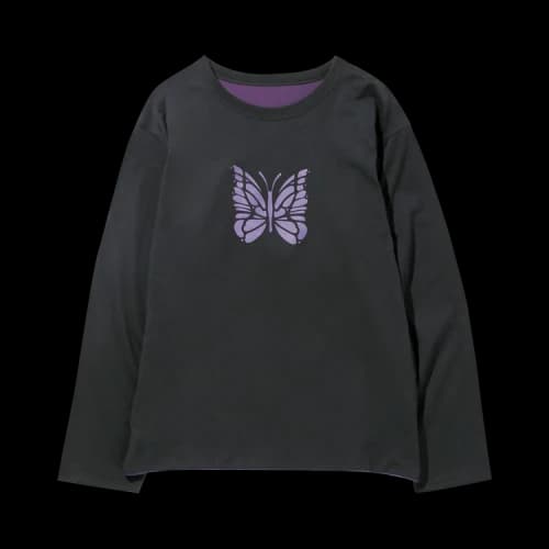 Needles Long-Sleeve Reversible T Shirt 'Black'