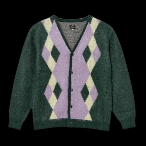 Needles Mohair Cardigan 'Green'