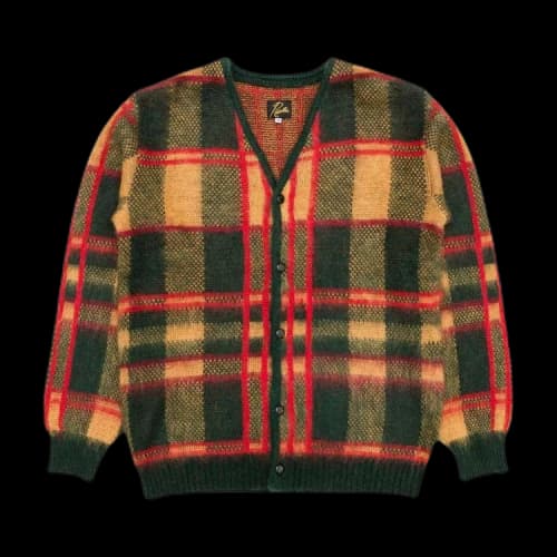 Needles Mohair Cardigan 'Green'