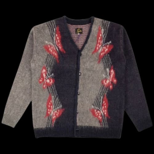 Needles Mohair Cardigan 'Navy'