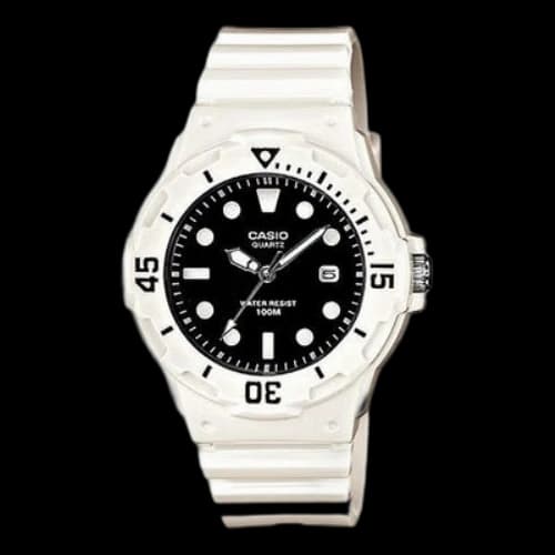 CASIO Waterproof Sports Quartz White Analog