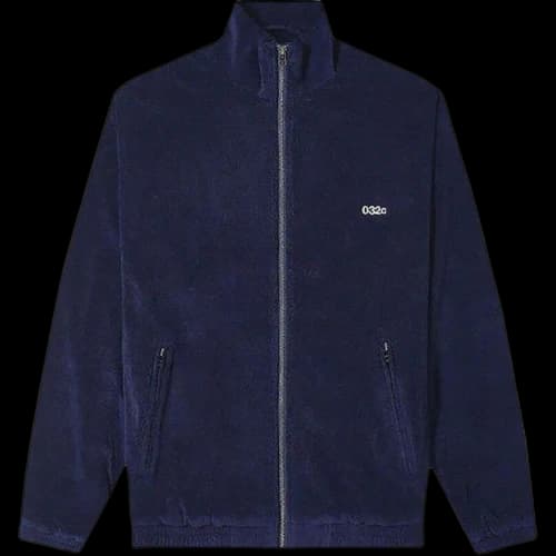 032C Logo Terry Jacket 'Navy Blue'
