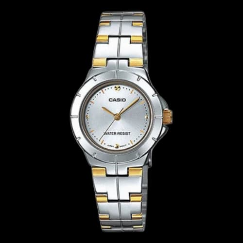 CASIO Unisex SilverWhite Analog