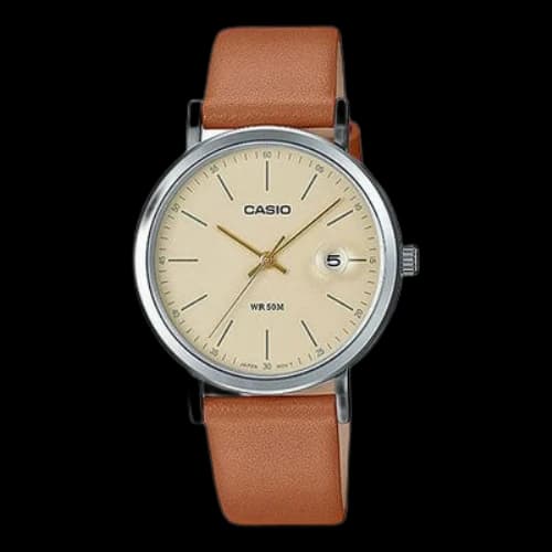 CASIO Vintage Leisure Band Brown Analog
