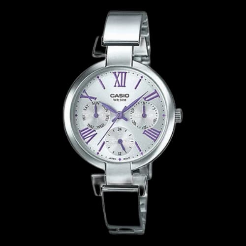 CASIO Stainless Steel Strap Silvery