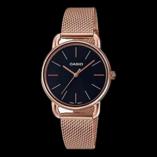 CASIO Quartz Waterproof Rose Gold Analog
