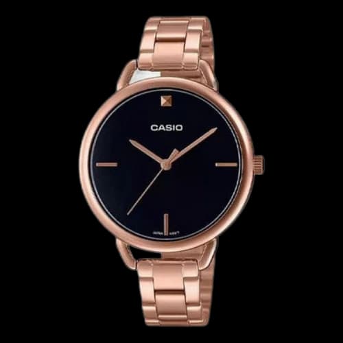 CASIO Quartz Waterproof Black Analog