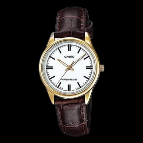 CASIO Quartz Waterproof White Dial White Analog