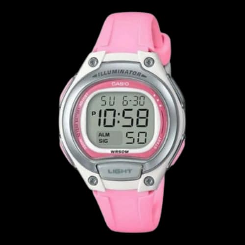 CASIO Retro Sports Watch Silver Digital