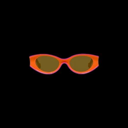 Loewe Paula's Ibiza Sunglasses 'Shiny Orange'