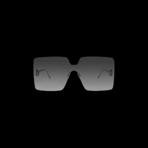 Loewe Acetate Sunglasses 'Shiny Endura Gold/Gradient Smoke'
