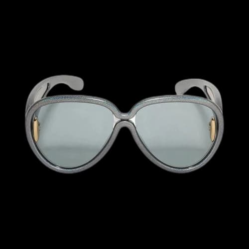 Loewe x Paula's Ibiza Pilot Mask Sunglasses 'Grey'