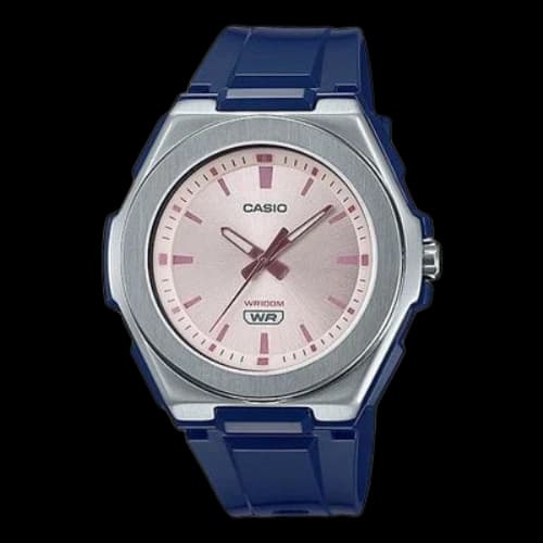 CASIO Fashion Waterproof Quartz Movement Resin Stainless Steel Case 42.6*42*11.4mm Watch Blue
